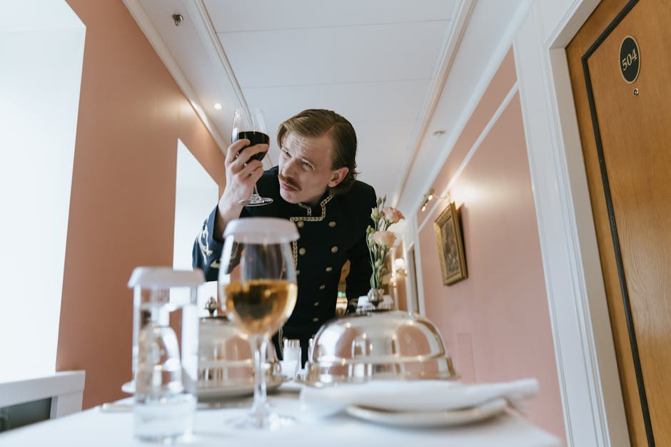 Hospitality quality control inspection